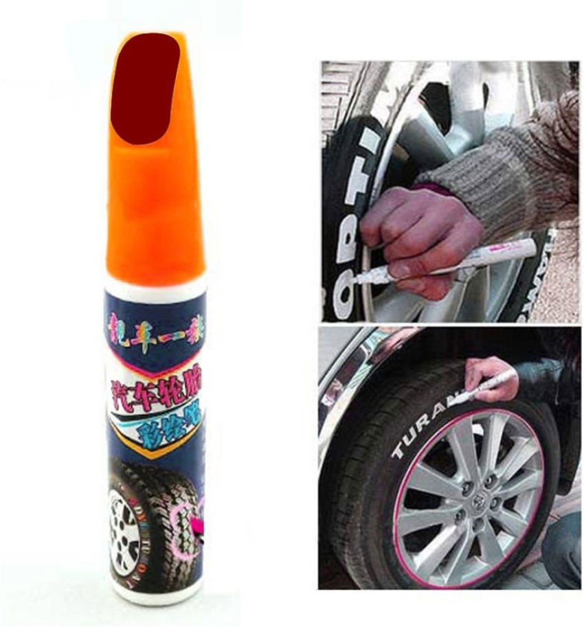 Autofurnish Permanent Tire Marker Pen for Car and Bike -  Tyre Marker
