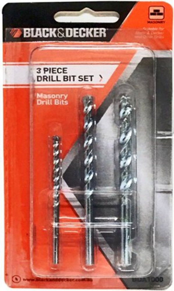 Black and decker sales masonry drill bit
