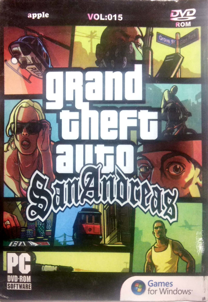  Grand Theft Auto: San Andreas ( DVD-ROM ) - PC : Video