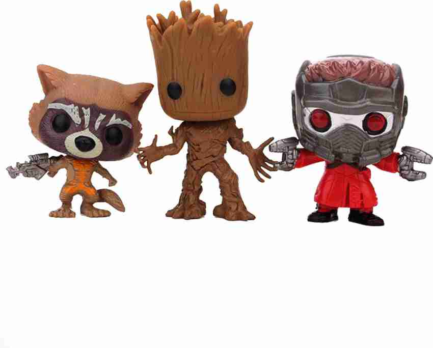 Toys Funko Pop Guardians of the Galaxy Star-Lord with Groot Limited