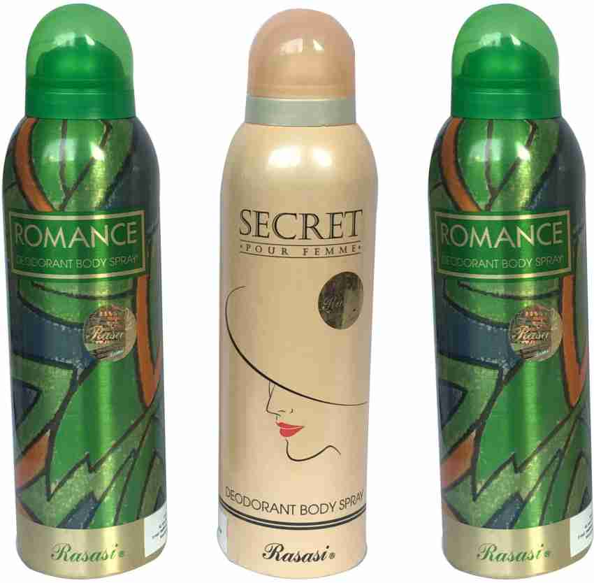 Buy Rasasi Secret Deodorant Body Spray For Women (200ml) Online at