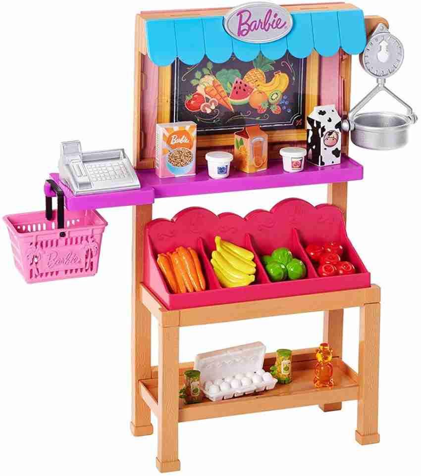 Barbie best sale store playset