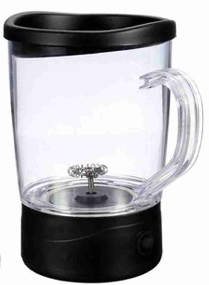 Swirly Mug 16 oz Battery Operated Acrylic Frothing Mug - NEW IN BOX!  2/Recipes