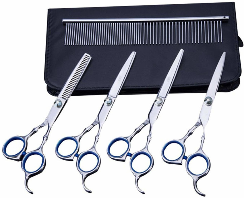 Pet outlet hair scissors