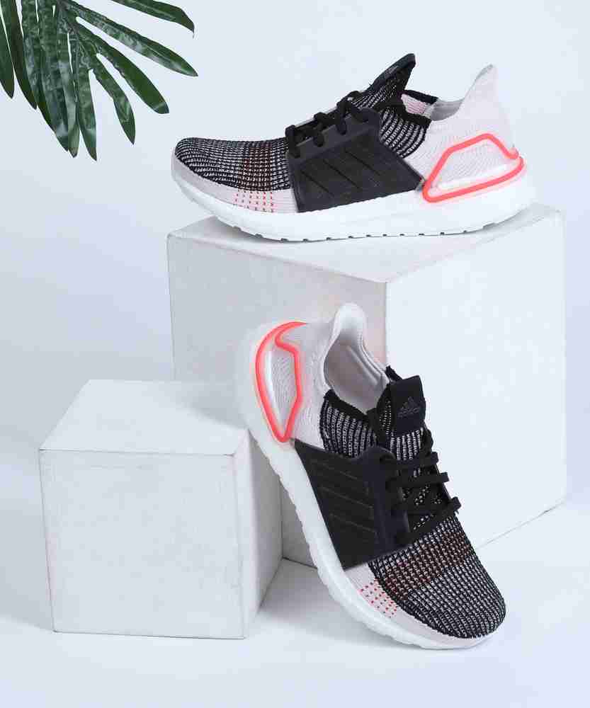 Adidas ultra boost 19 core store black orchid tint y red