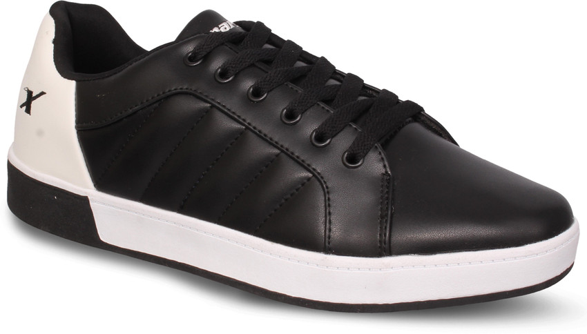 Sparx shoes discount black and white