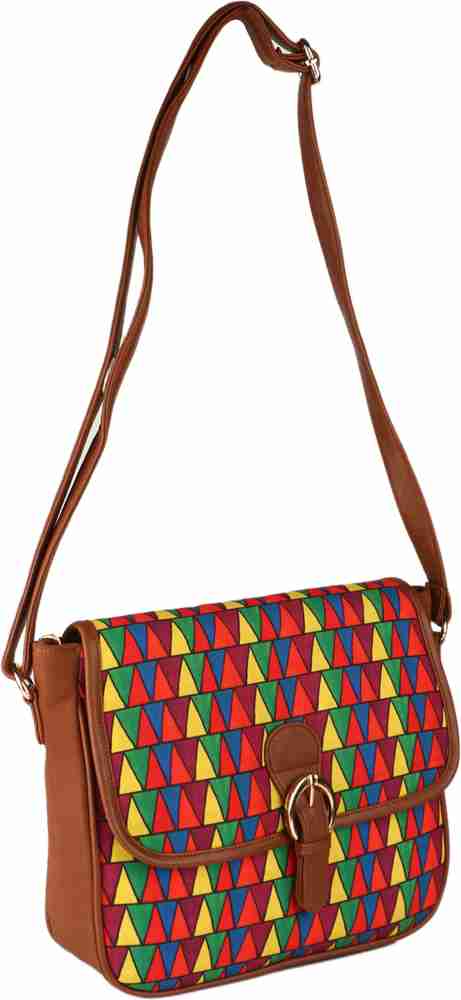 All Things Sundar Multicolor Sling Bag Sling Bag S24 516 Multicolor Price in India Flipkart