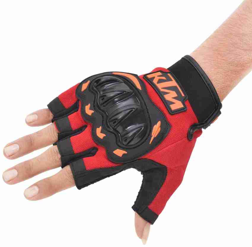 KTM Synthetic Leather Motorcycle Riding Bike Half Fingerless Gloves Riding Gloves Buy KTM Synthetic Leather Motorcycle Riding Bike Half Fingerless Gloves Riding Gloves Online at Best Prices in India R...