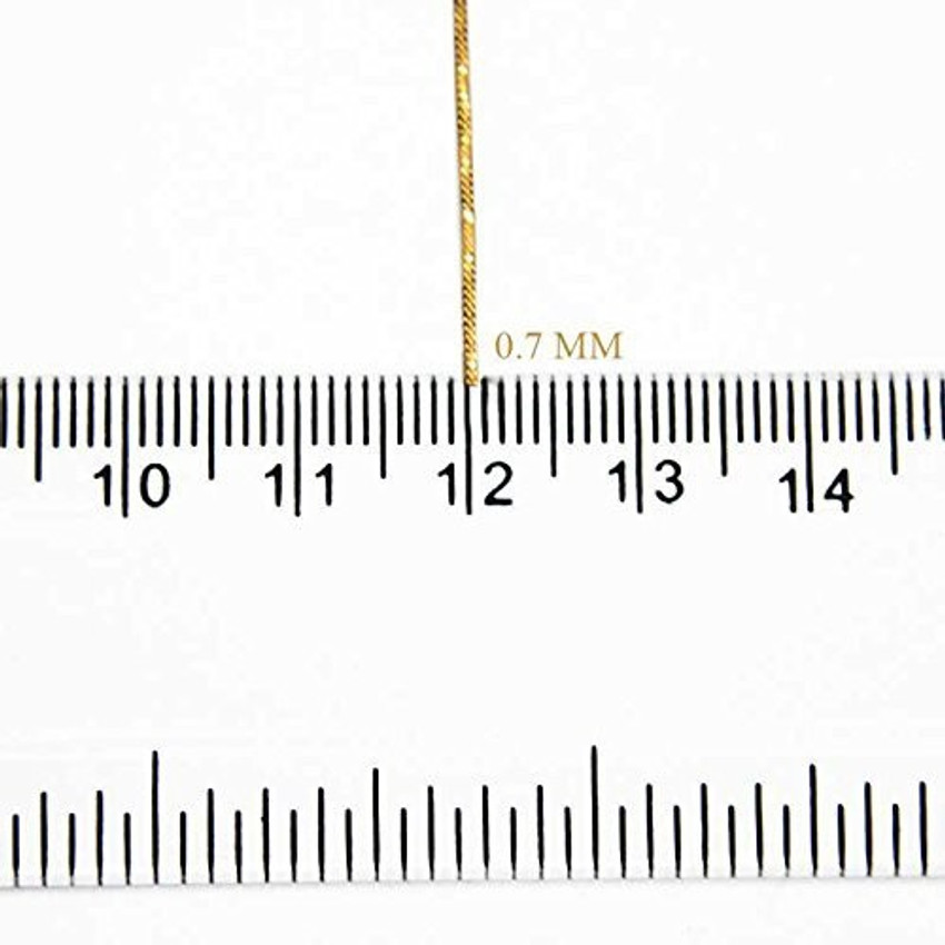 Embroiderymaterial Gold 0.7MM Bullion Wire Nakshi Zardozi Spring