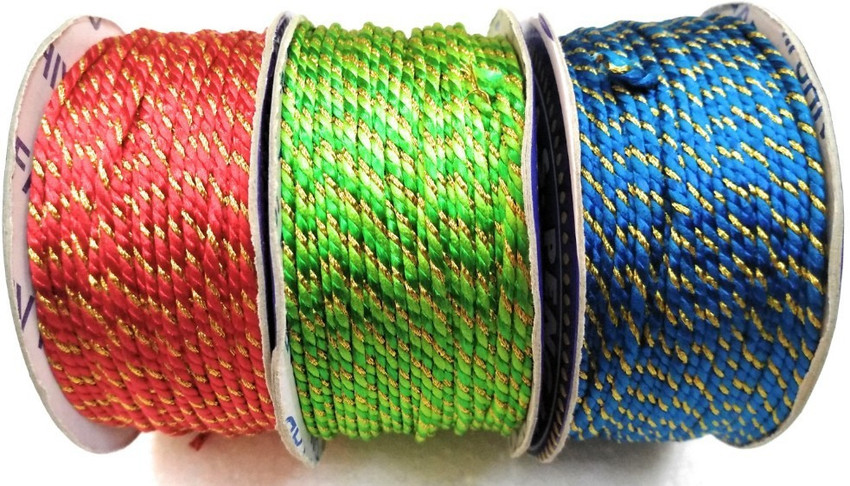 Silk cord for outlet jewellery making