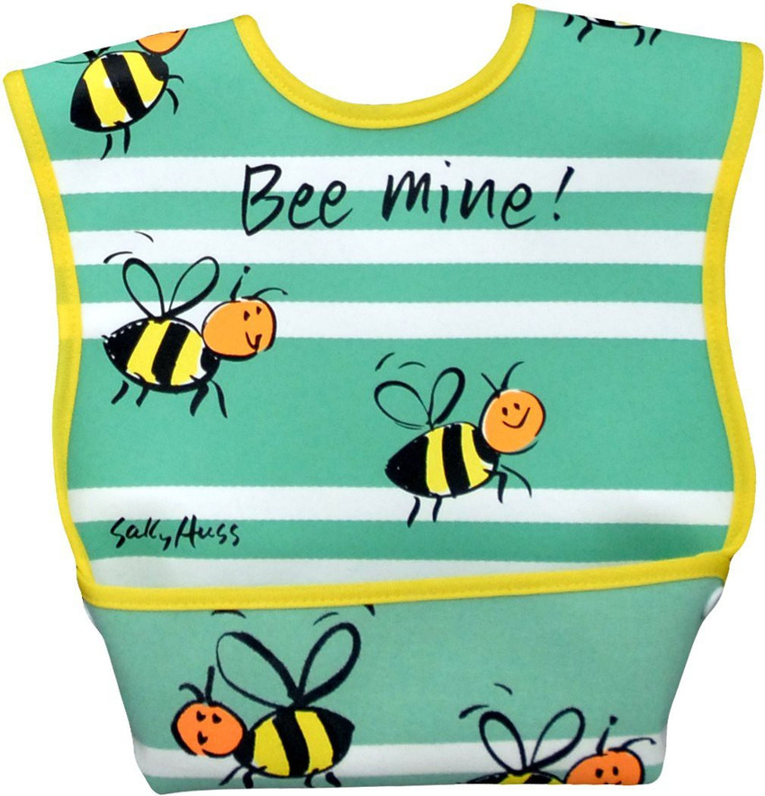 Dex Baby Dex Dura Bib Large For Ages 6 24 Months Bee Mine