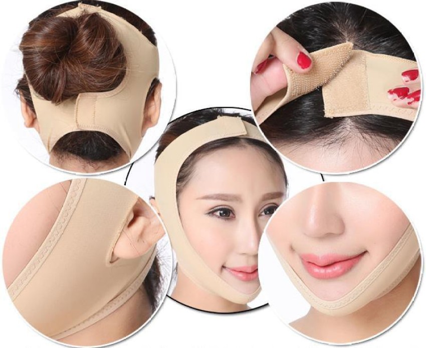 Alexvyan Facial Slimming Mask for Double Chin Breathable Face Lifting Belt  v shape Face Slimming Belt