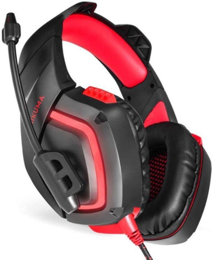 Onikuma gaming 2025 headset red