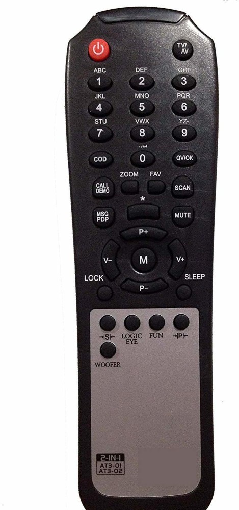 UNIVERSAL REMOTE CONTROL FOR AKAI TELEVISIONS FOR AKTV3222T MODEL