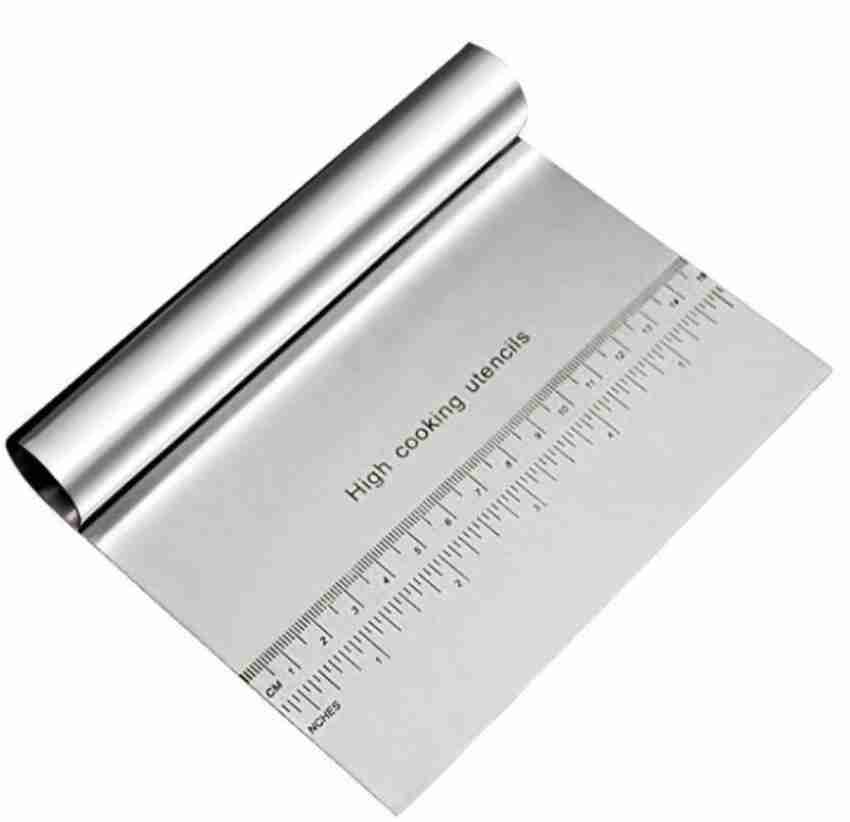 OMAUCI Stainless Steel Cake Scraper Smoother - 9 India