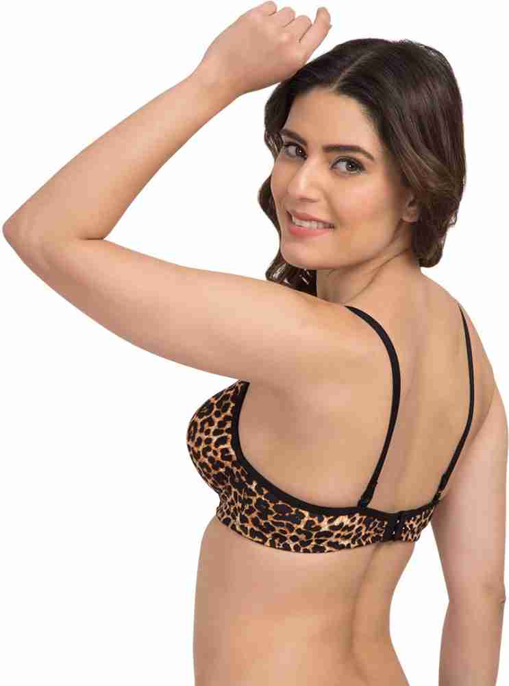 Women's Tiger Print Padded T-Shirt Bra at Rs 190/piece, New Items in Delhi