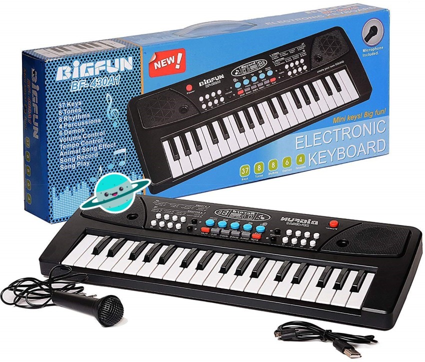 Usb Rechargeable Keyboard Piano With Microphone For Kids