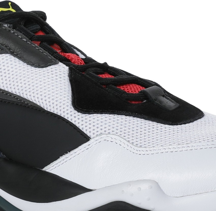 Puma thunder best sale black white