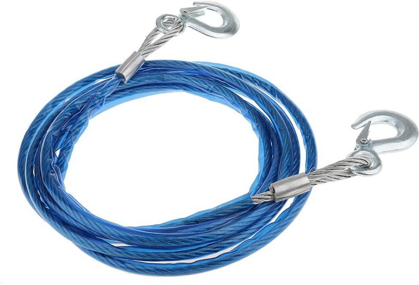 Chromoto ™ Galvanized Steel Core Winch Cable With Swivel Hook - 15,100 lbs.  Minimum Breaking Strength 4.5 m Towing Cable Price in India - Buy Chromoto  ™ Galvanized Steel Core Winch Cable