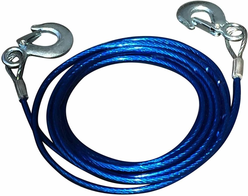 Quit-X ® Pro-Series Steel Core Swivel Hook Winch Cable Towing Rope 4.5 m  Towing Cable Price in India - Buy Quit-X ® Pro-Series Steel Core Swivel Hook  Winch Cable Towing Rope 4.5