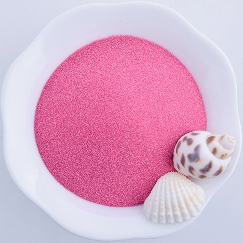 Pink aquarium outlet sand