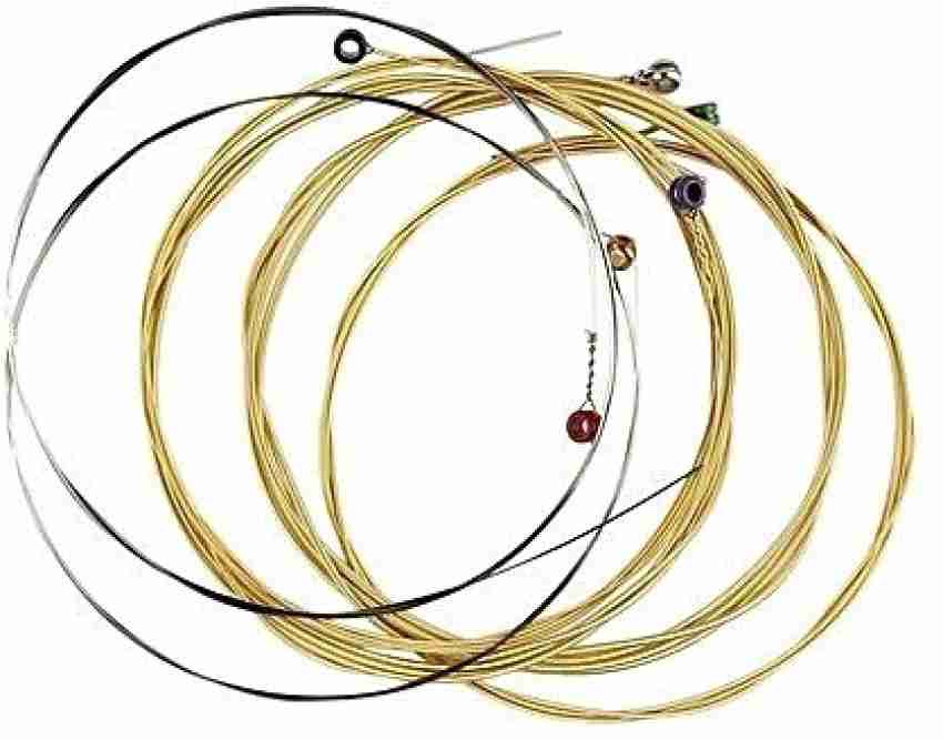 Inditrust Acoustic GOLDEN GUITAR STRING SET Guitar String Price in