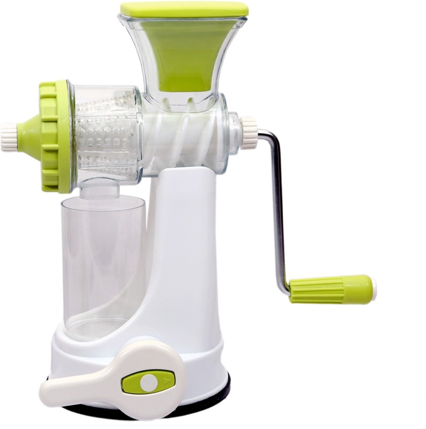 MOONZA Plastic Mini Juicer Machine, Juice Maker Machine for Home, Deluxe  Fruit & Vegetable Manual Juicer with with Steel Handle Hand Juicer Price in  India - Buy MOONZA Plastic Mini Juicer Machine