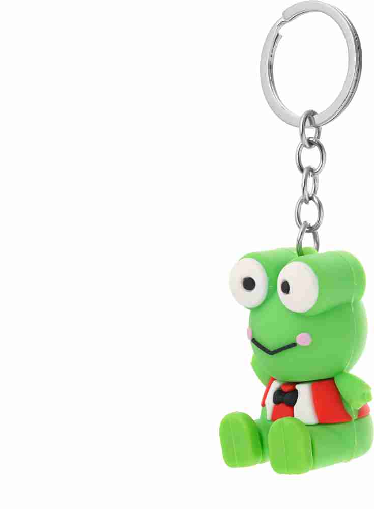 Three Shades Frog Keychain Can Also be Used As Phone Stand Key