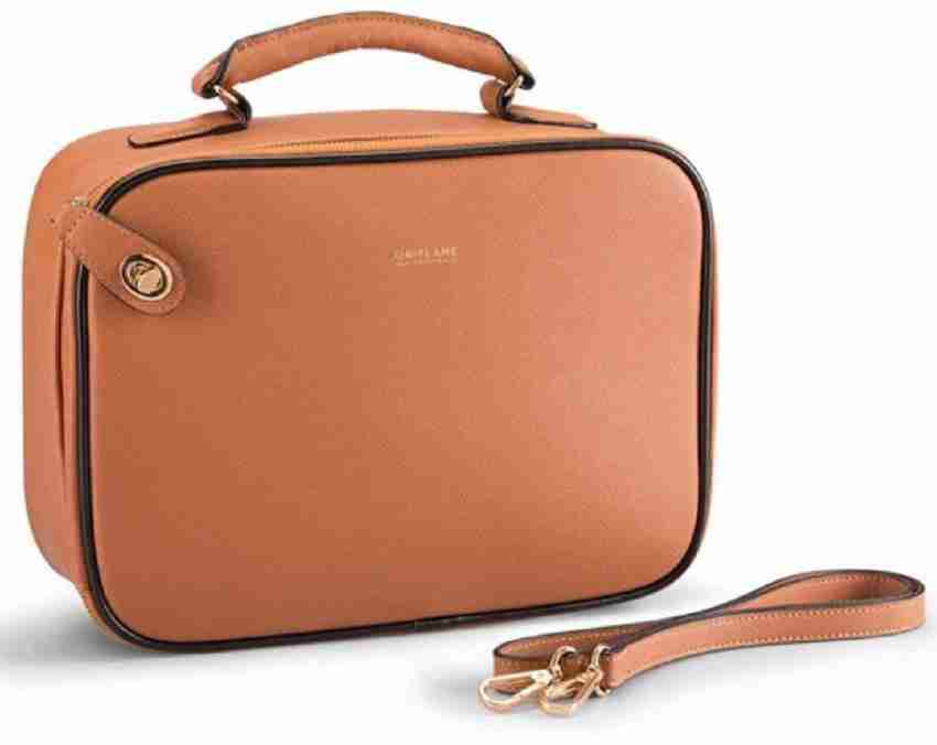 Oriflame Brown Messenger Bag Anniversary Collection Beauty Case