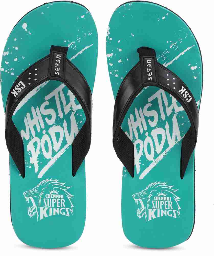 Seven By MS Dhoni CSKFTM02 04 Flip Flops Buy Seven By MS Dhoni