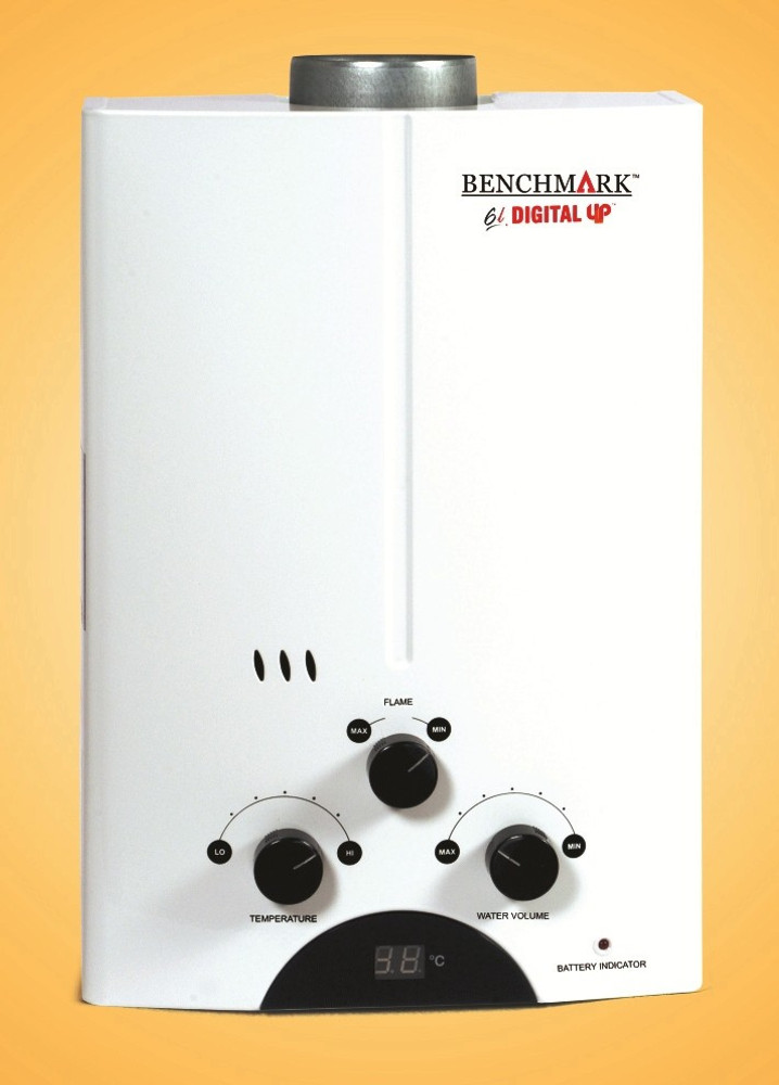 Benchmark 6 L Gas Water Geyser (Digital LPG, White) Price in India - Buy  Benchmark 6 L Gas Water Geyser (Digital LPG, White) online at Flipkart.com