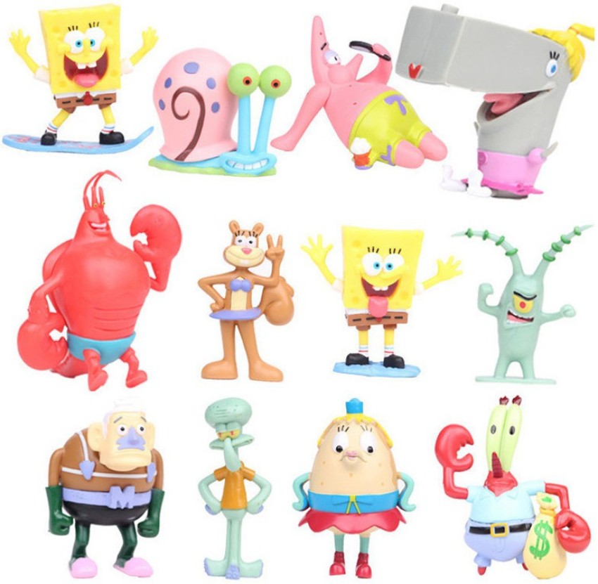 SpongeBob SquarePants Collectible Figure Set, Kids Toys for Ages 3