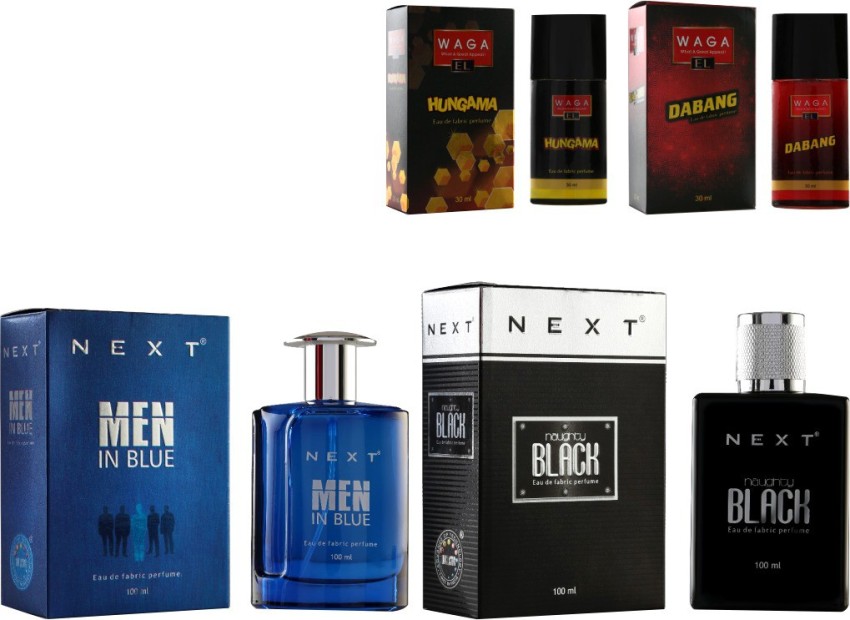 NEXT CARE MEN IN BLUE Long Lasting Eau de Fabric Perfume for Men-100 ml