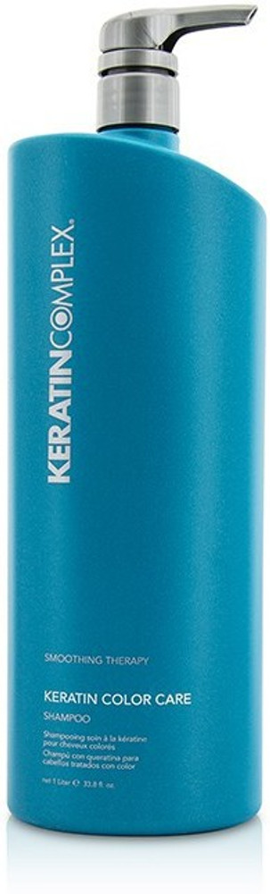 Keratin complex smoothing therapy keratin color care shampoo 2025