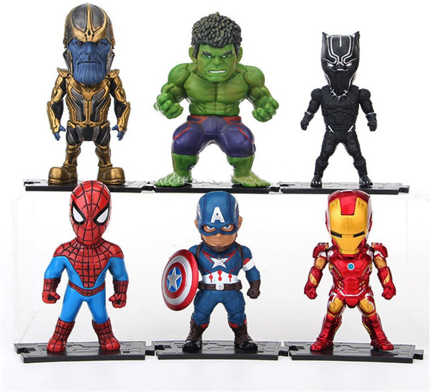 smart anime buy Avengers Kids Nation Set Of 6 Pcs. Iron Man Hulk