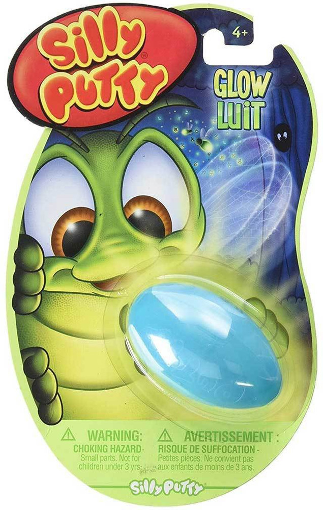 CRAYOLA Silly Putty Glow In The Dark Color may Vary 1 ea