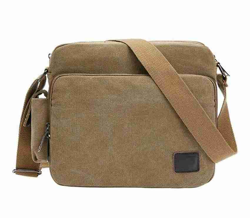 Canvas sling bag for men deals
