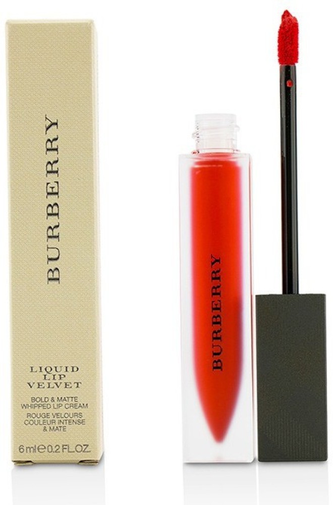 Burberry liquid lip outlet velvet military red