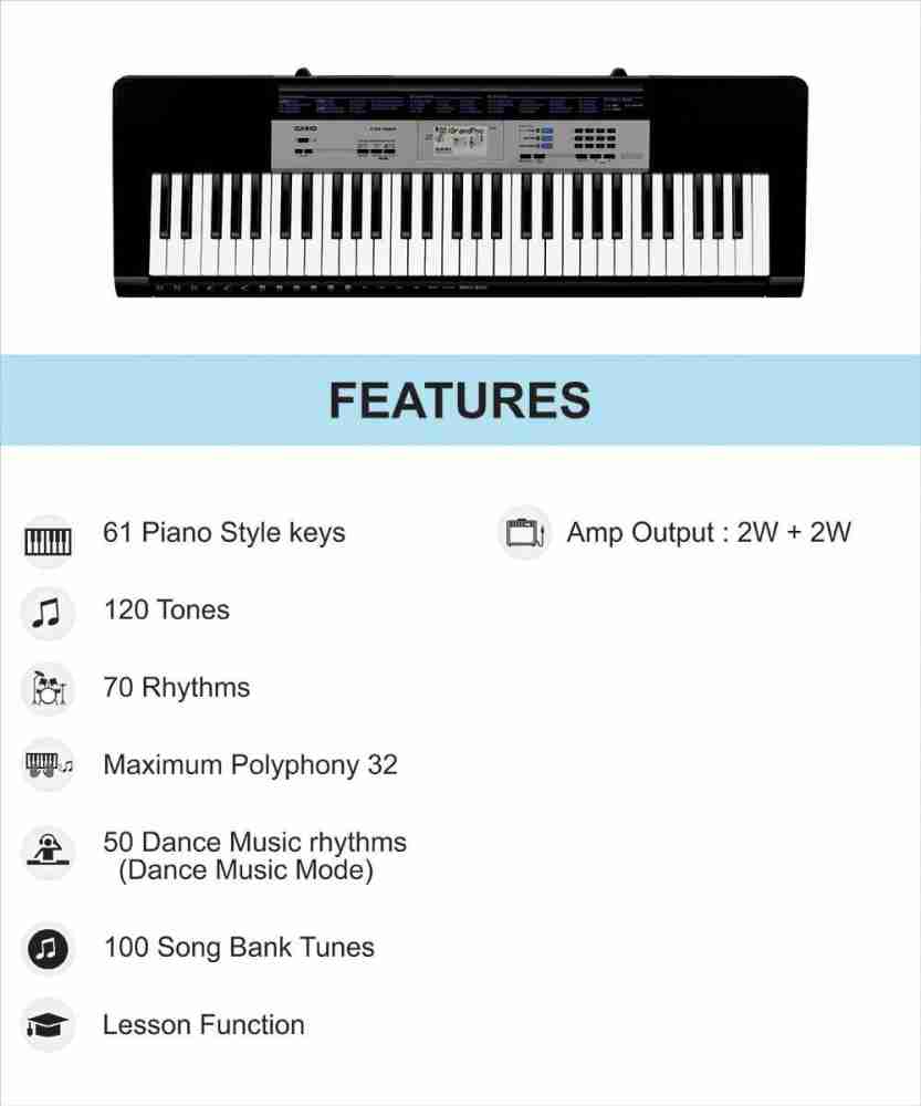 CASIO CTK 1550 KS41 Digital Arranger Keyboard Price in India Buy CASIO CTK 1550 KS41 Digital Arranger Keyboard online at Flipkart