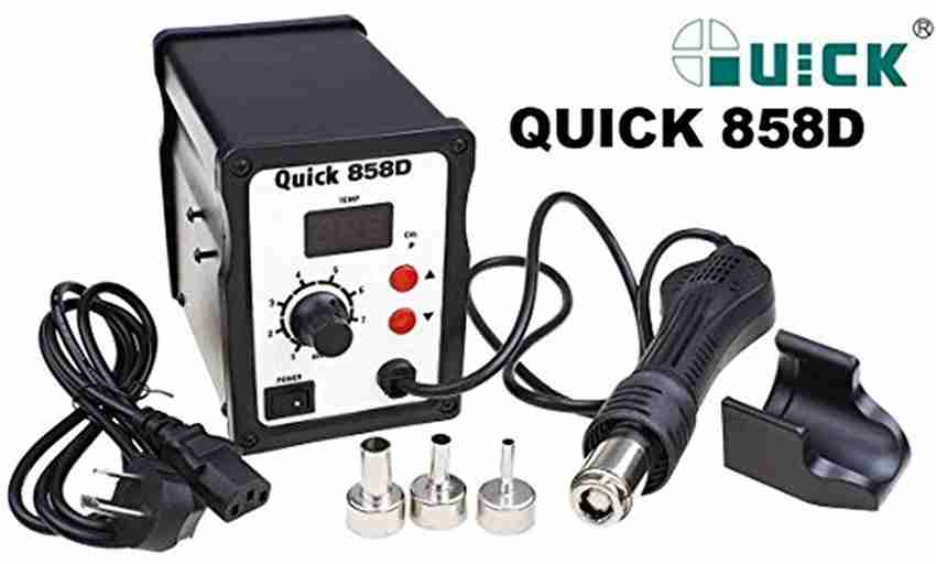 Quick 858D SMD Digital Rework Station De Sholdering PCB Mobile IC