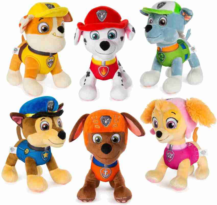 Paw patrol store fluffy toys