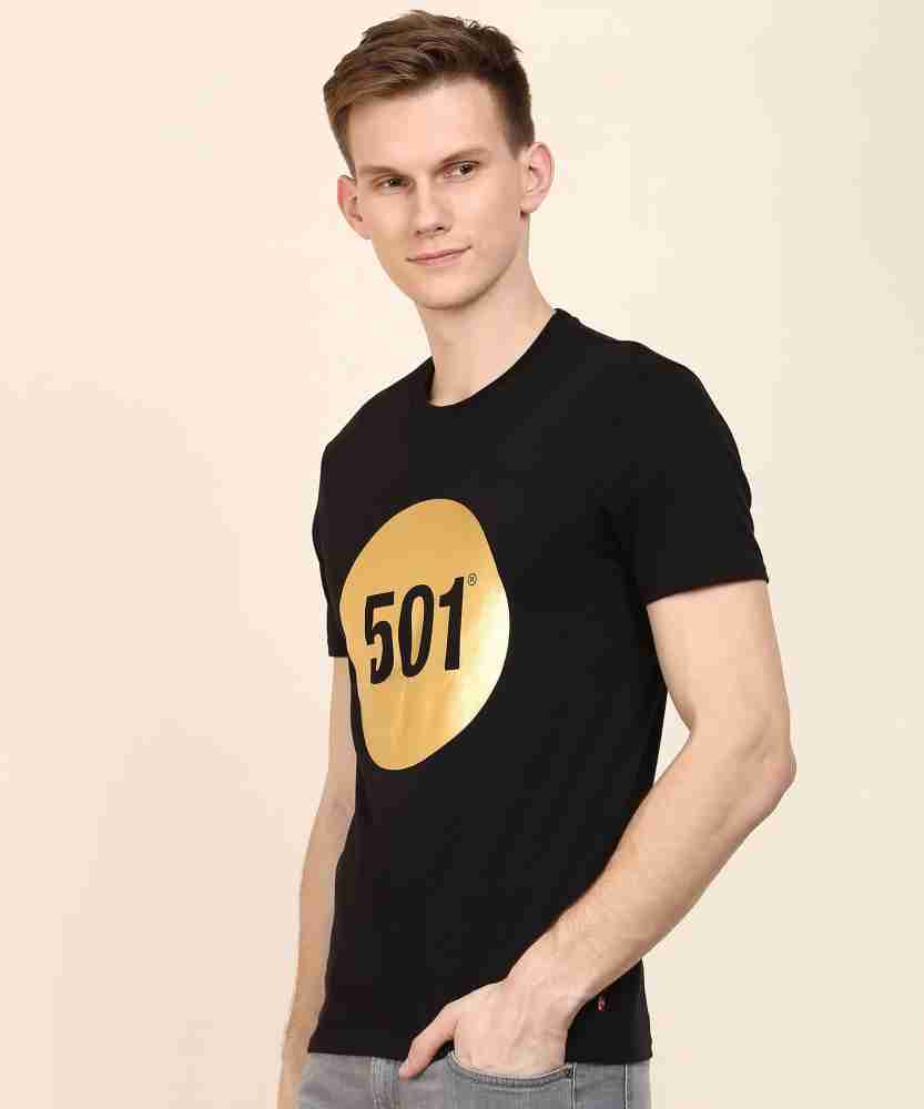 LEVI S Printed Men Round Neck Black T Shirt Buy LEVI S Printed Men Round Neck Black T Shirt Online at Best Prices in India Flipkart