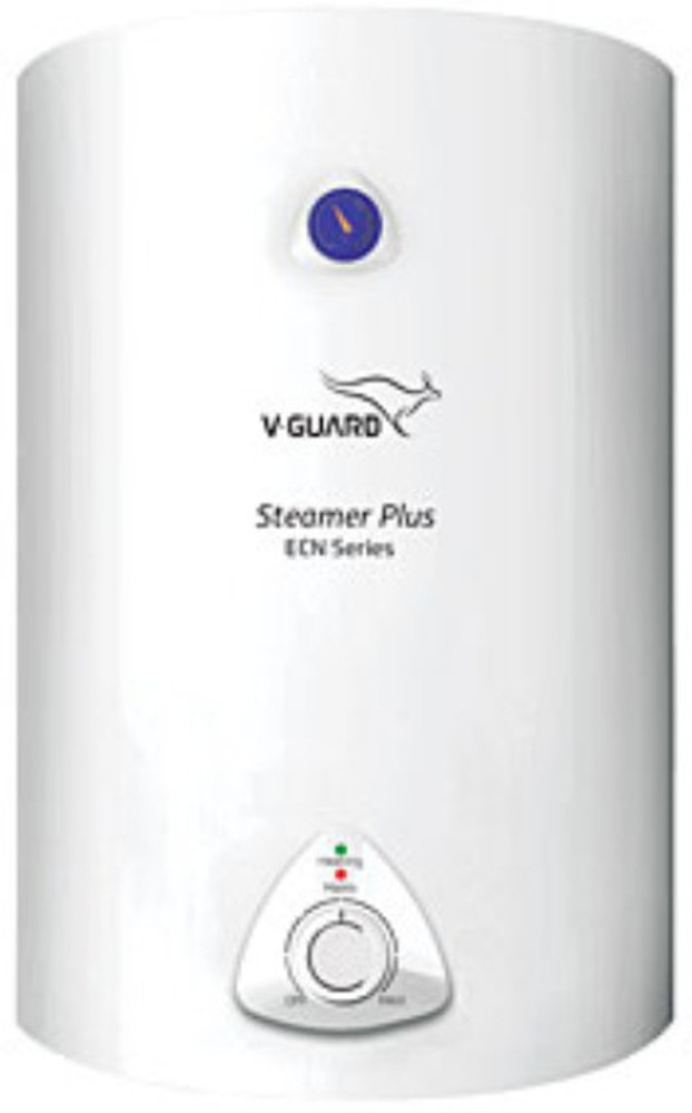 V-Guard 15 L Storage Water Geyser (steamer plus ecn, White) Price in India  - Buy V-Guard 15 L Storage Water Geyser (steamer plus ecn, White) online at  Flipkart.com