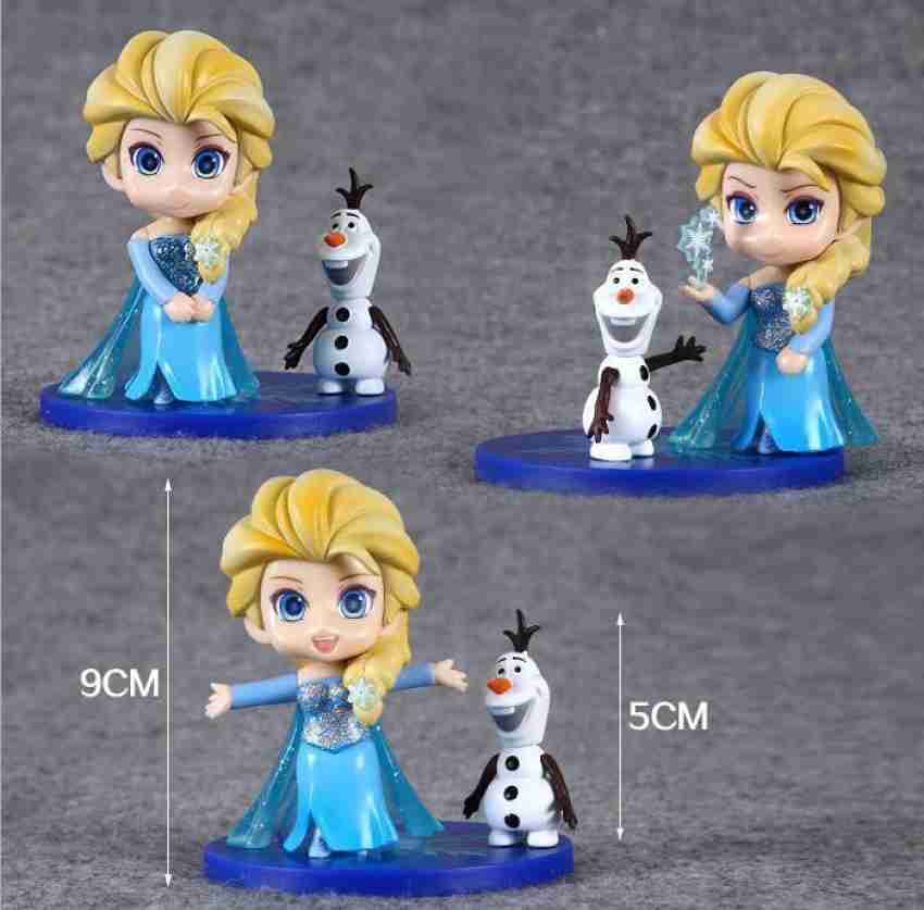 smart anime buy Frozen Set Of 3 Pcs. Elsa And Olaf Cake Topper Action  Figure - Frozen Set Of 3 Pcs. Elsa And Olaf Cake Topper Action Figure . Buy  Elsa And