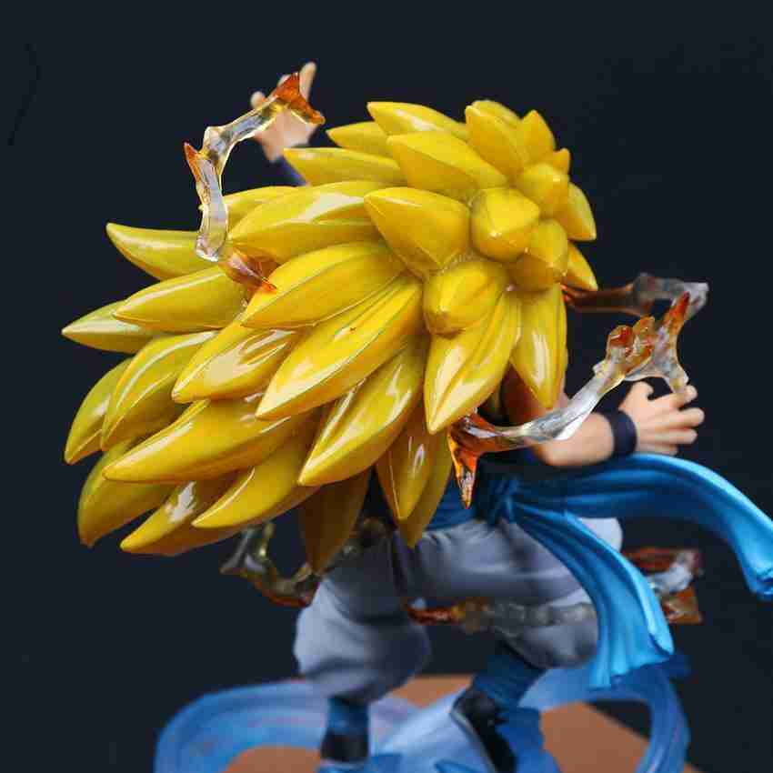 imodish Dragon Ball Z DBZ Super Saiyan Goku SS3 Action Figure With