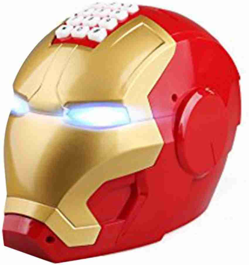 13 HI 13 Iron Man Automatic Open Door ATM Head Piggy Bank Coin