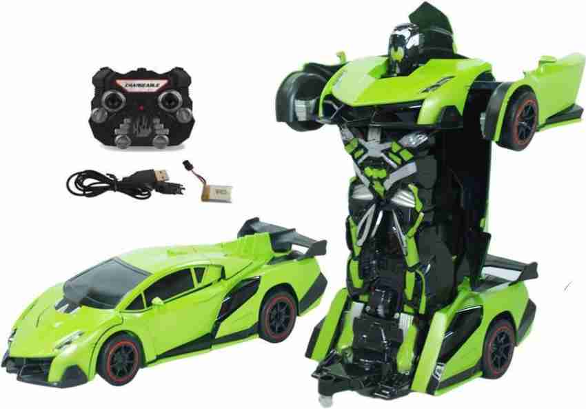 Lamborghini transformer rc car best sale