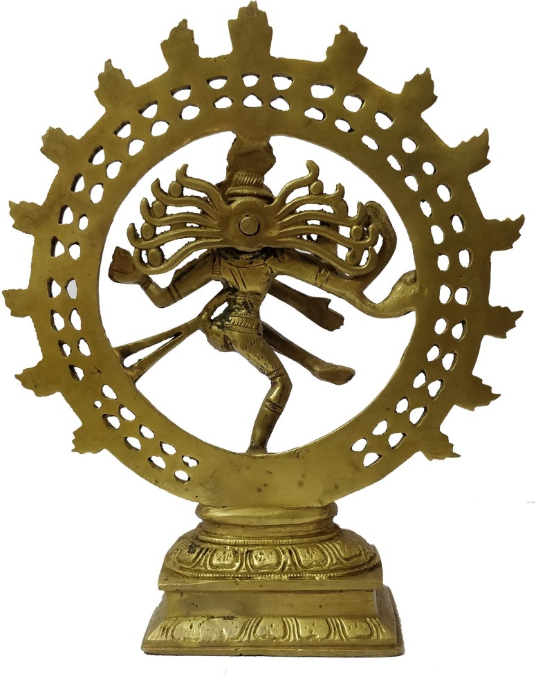 Bhunes Brass Antique Natraja Murti, Hindu God Shiva Idol, Brass Nataraja  Statue, Shiva Nataraja Statues, Dancing Nataraj, Hindu Dance God, Natraj  Brass Sculpture