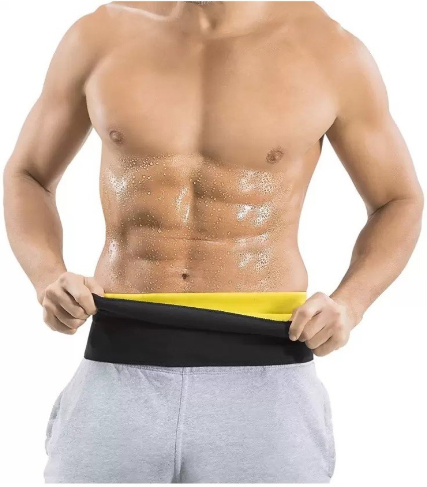 Waist Trimmer Fat Burner Belly Tummy Waist Sweat Belt/Adjustable Sweat Belt  Waist Trimmer for Men & Women Slimming Belt