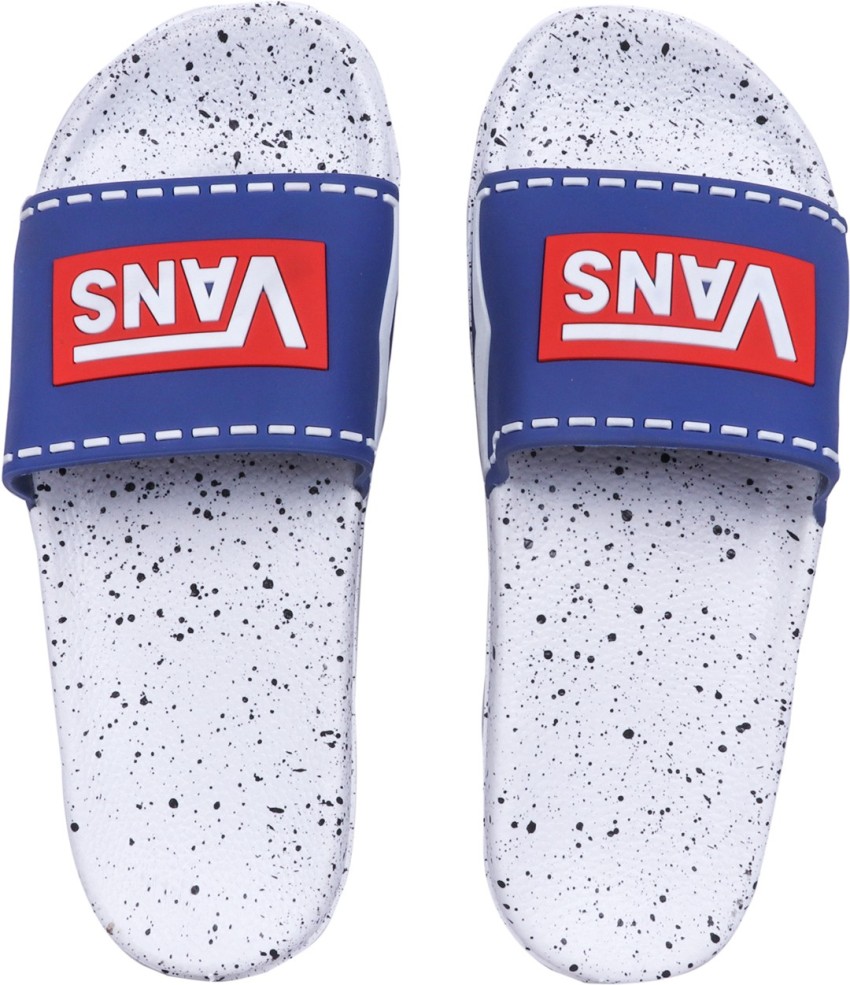 Vans discount slides men